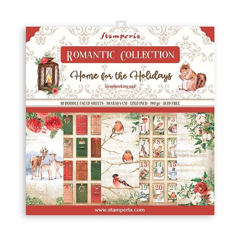 Home for the Holidays Blocco Scrapbooking