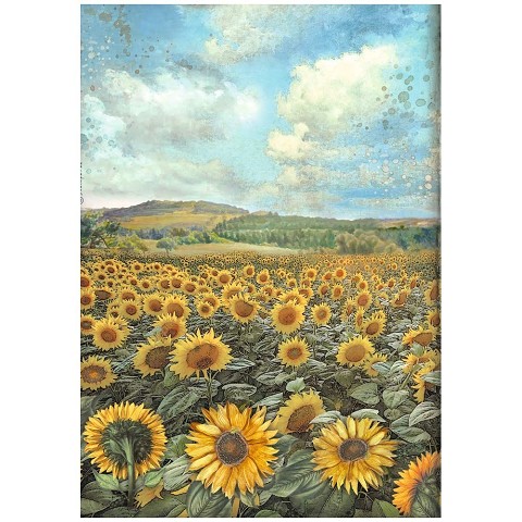 Sunflower Art Carta Riso A4