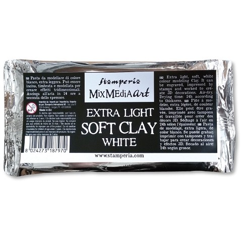 Soft Clay bianca Extra Light gr.160