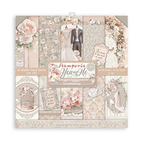 You and Me Blocco Scrapbooking
