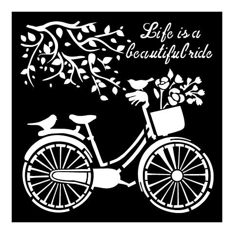 Stencil Bicicletta