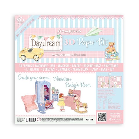 Daydream Babyroom 3D Paper Kit